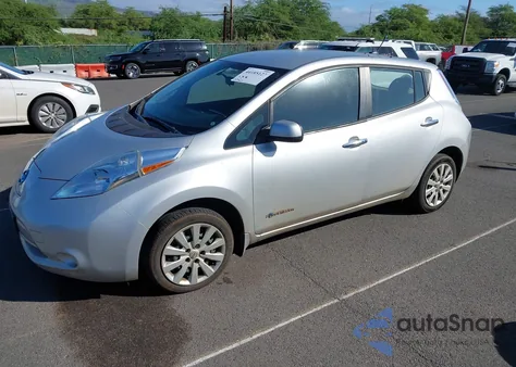 2014 Nissan Leaf S from USA, damaged, VIN 1N4AZ0CP5EC336323